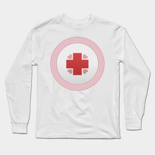 Subtle Brony - Nurse Redheart Cutie Circle Long Sleeve T-Shirt